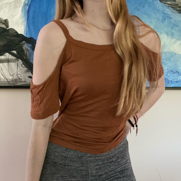 Forever21 Shirt with Cutouts - Picture 2 of 3